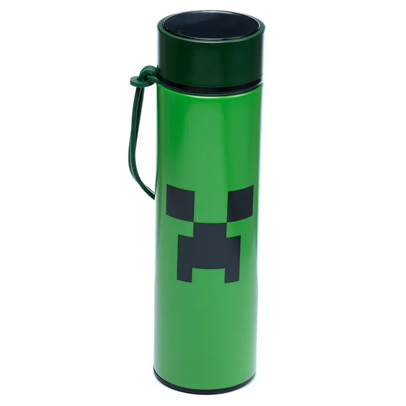 Minecraft nerjaveča jeklena termo steklenica z termometrom 450ml fotografija izdelka