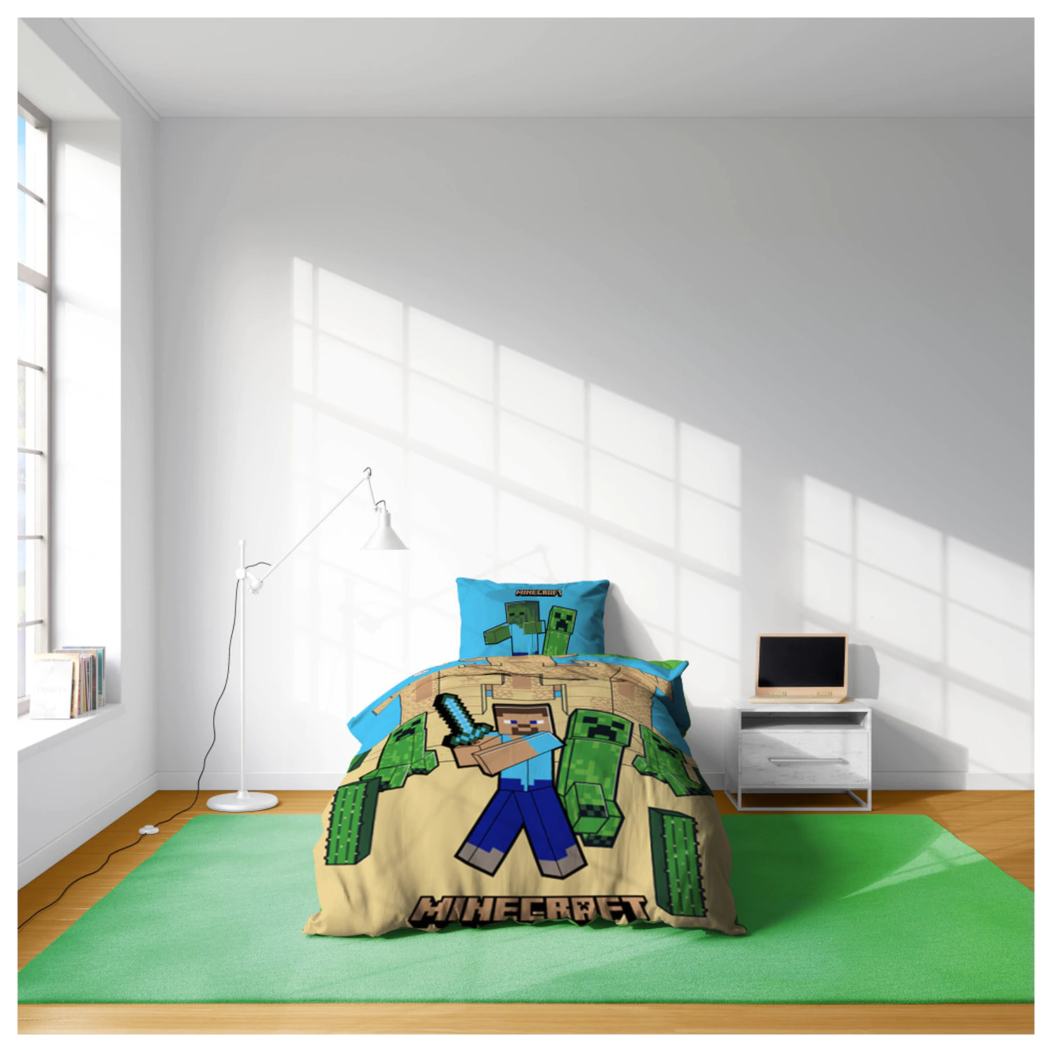 Minecraft Peščeni gradovi prevleka za odejo fotografija izdelka