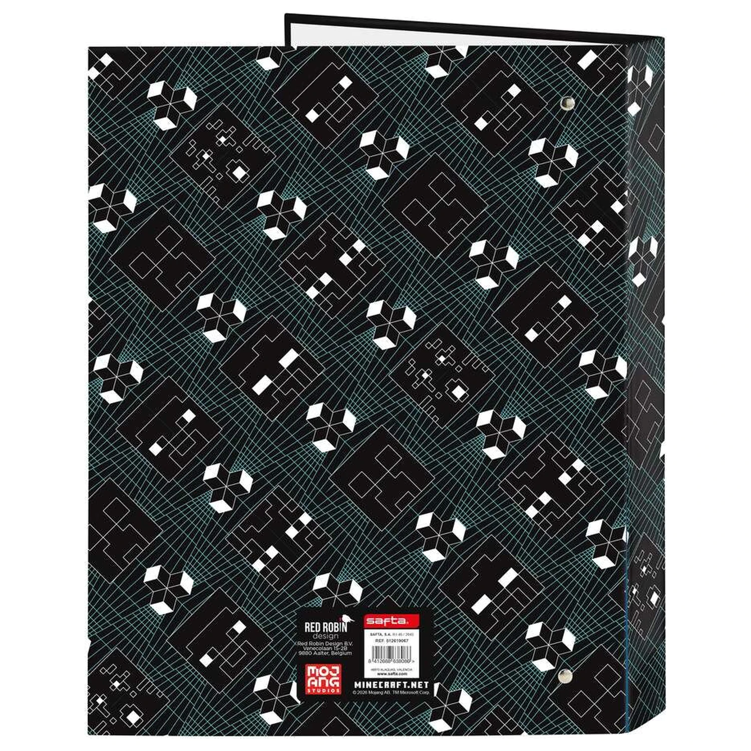 Minecraft zaslon A4 kartonasta mapa s 4 obročki fotografija izdelka