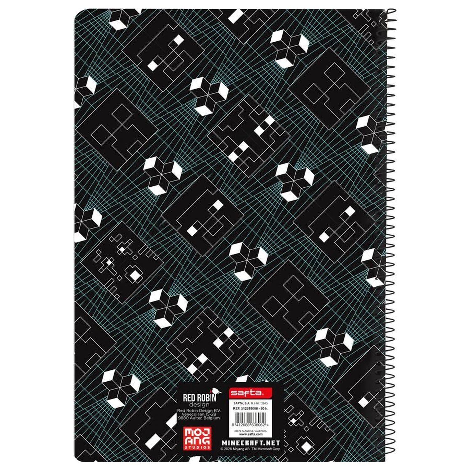 Minecraft Screen različni zvezek A4 fotografija izdelka