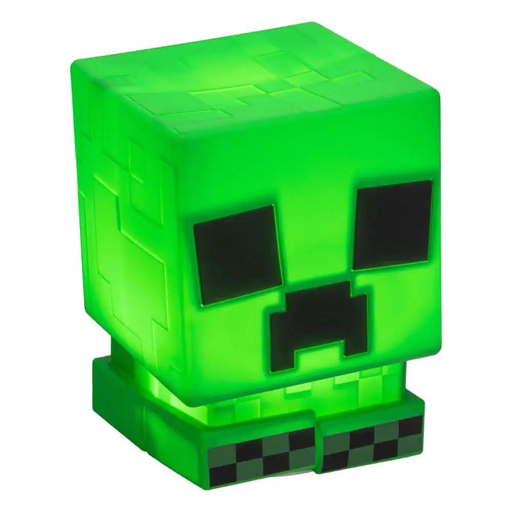 Minecraft Squishy Svetilka iz silikona Creeper 15 cm fotografija izdelka