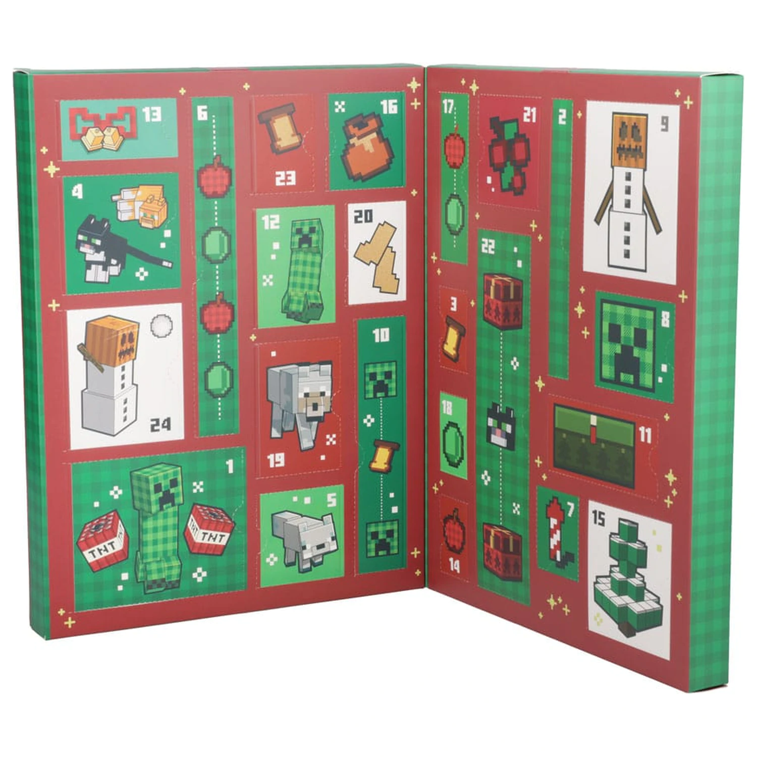 Minecraft adventni koledar pisalne potrebščine 24 Day fotografija izdelka