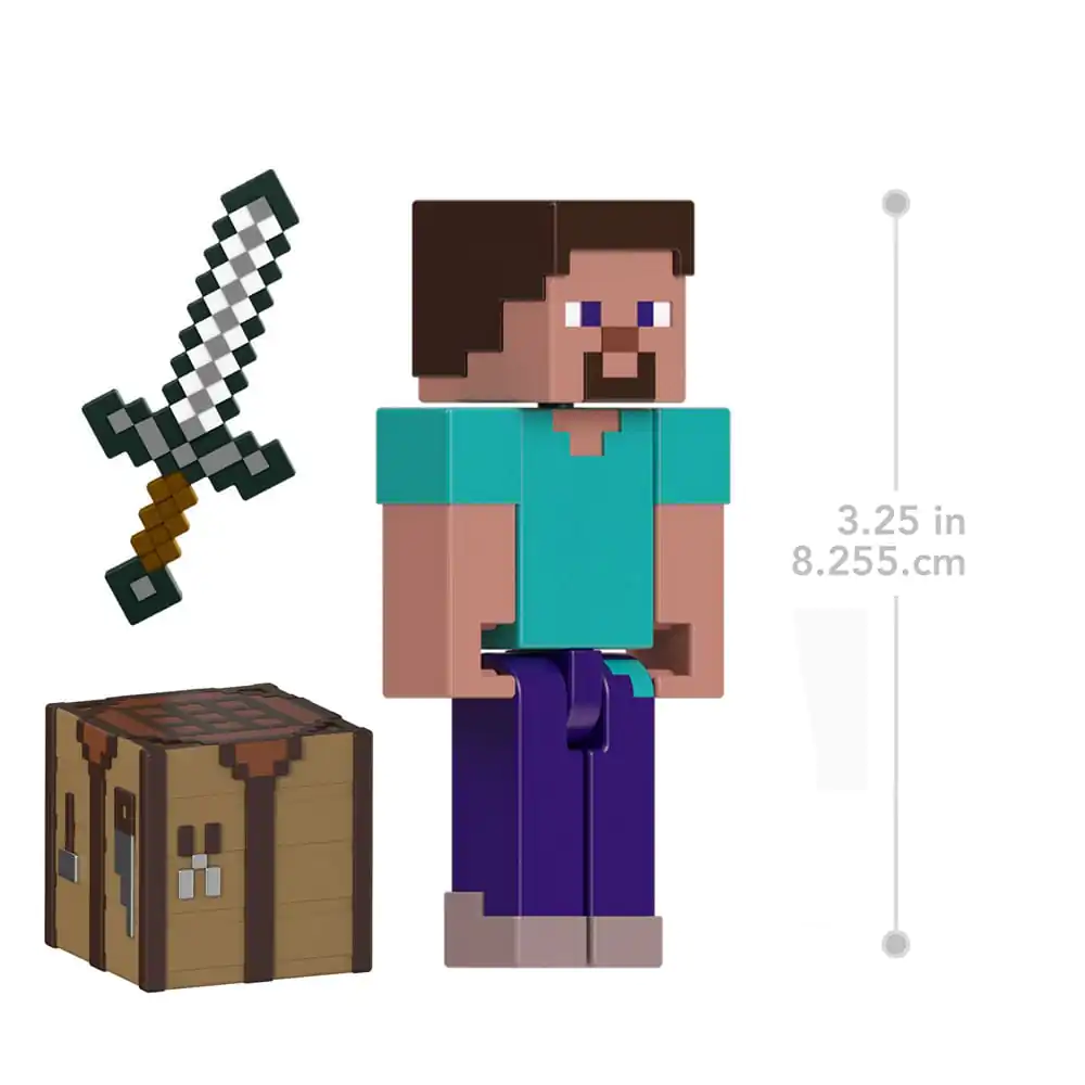 Minecraft akcijska figura Steve 8 cm fotografija izdelka