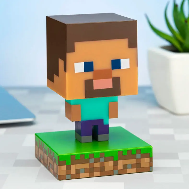 Minecraft 3D Ikona Svetilka Steve fotografija izdelka