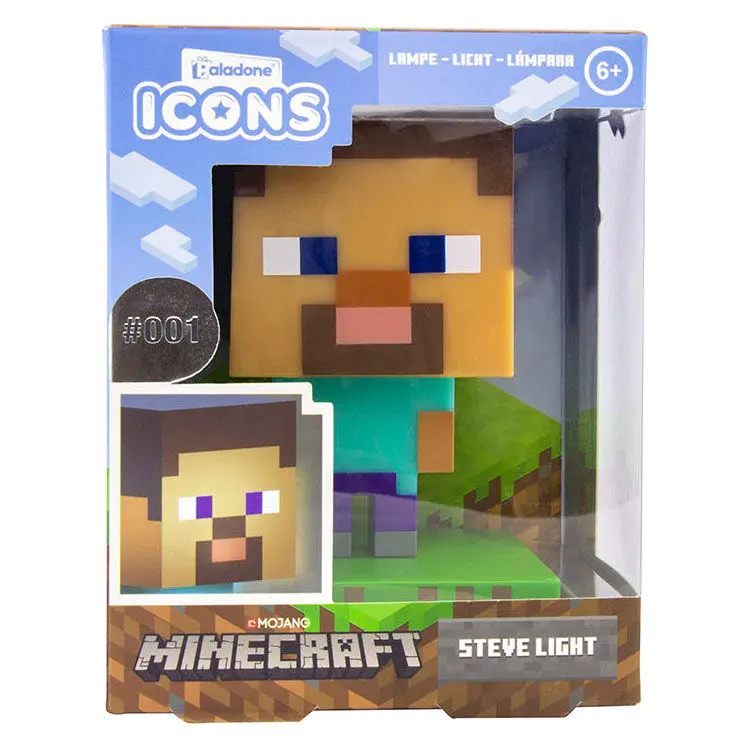 Minecraft 3D Ikona Svetilka Steve fotografija izdelka