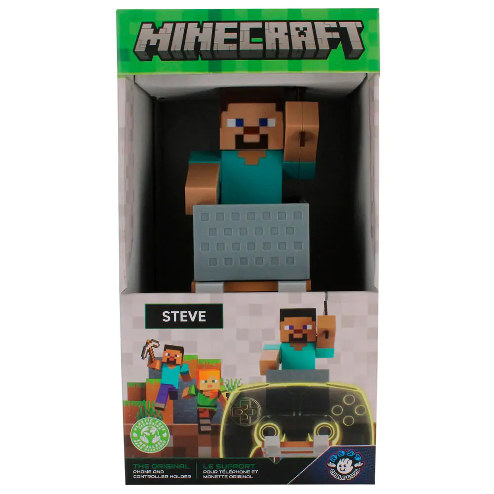 Minecraft Steve pritrdilni nosilec Cable guy 20 cm fotografija izdelka