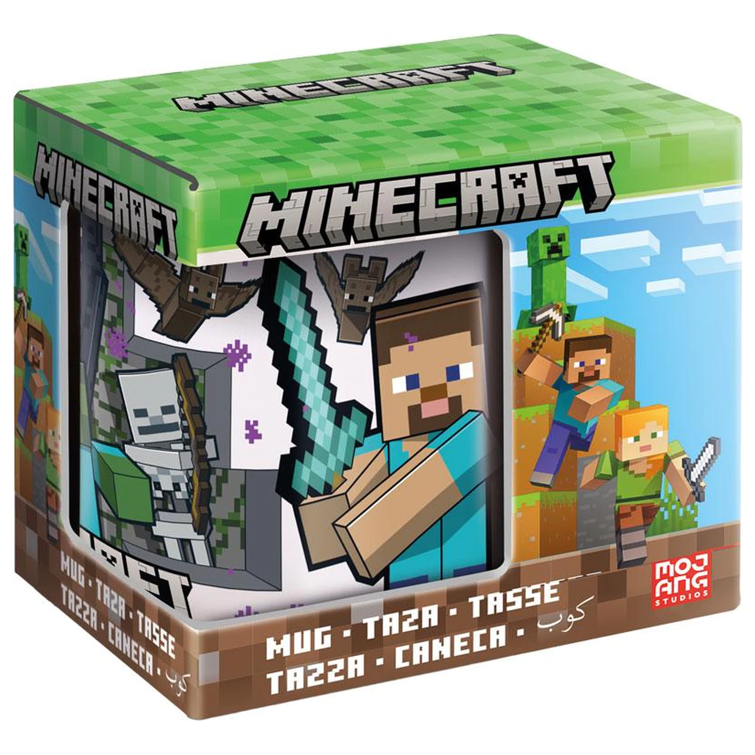 Minecraft Survival Mode keramična skodelica 325 ml fotografija izdelka