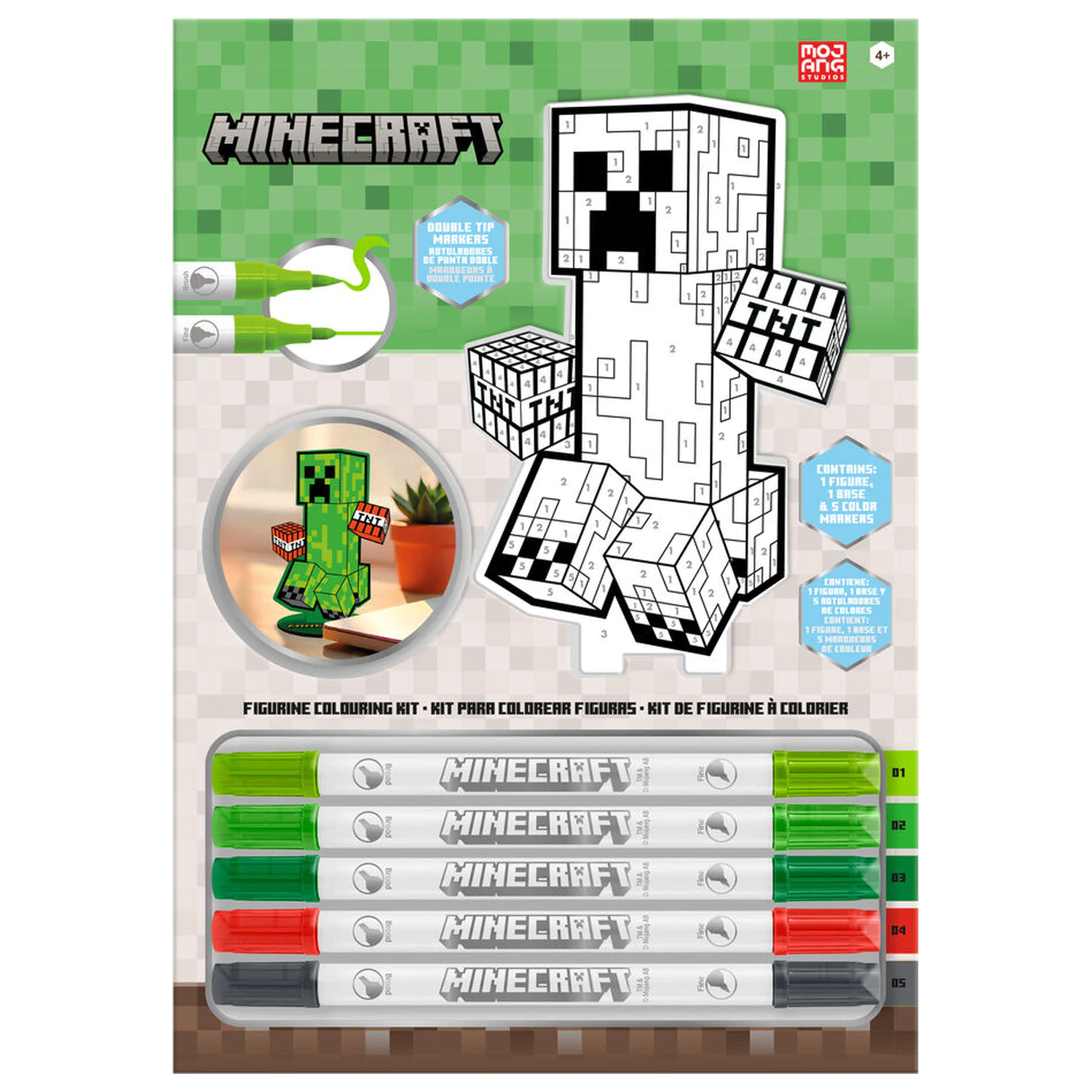 Minecraft set za barvanje fotografija izdelka