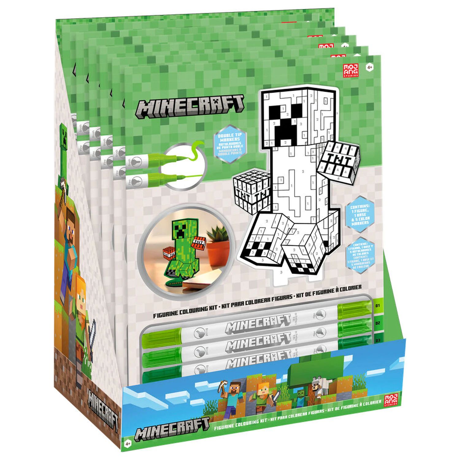 Minecraft set za barvanje fotografija izdelka