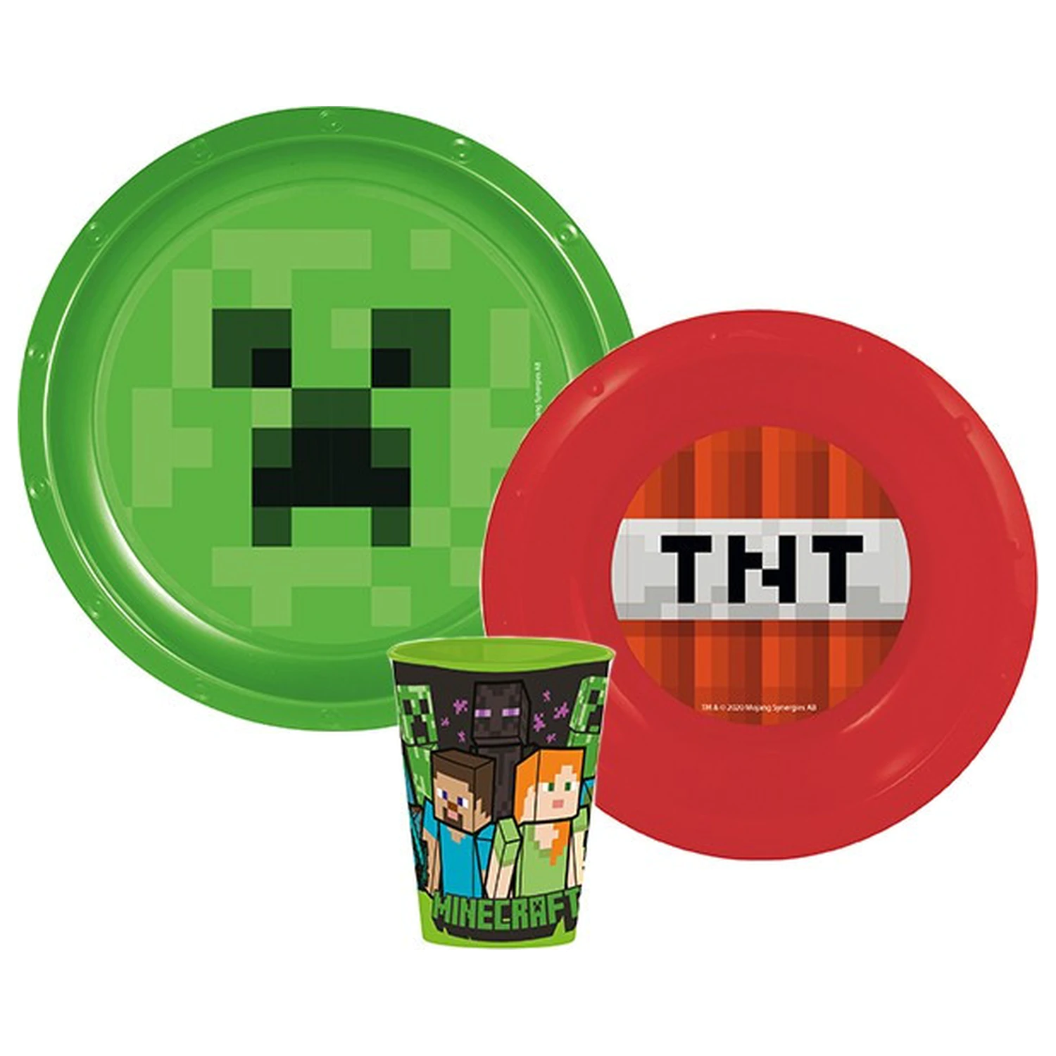 Minecraft TNT namizni komplet, plastični komplet fotografija izdelka