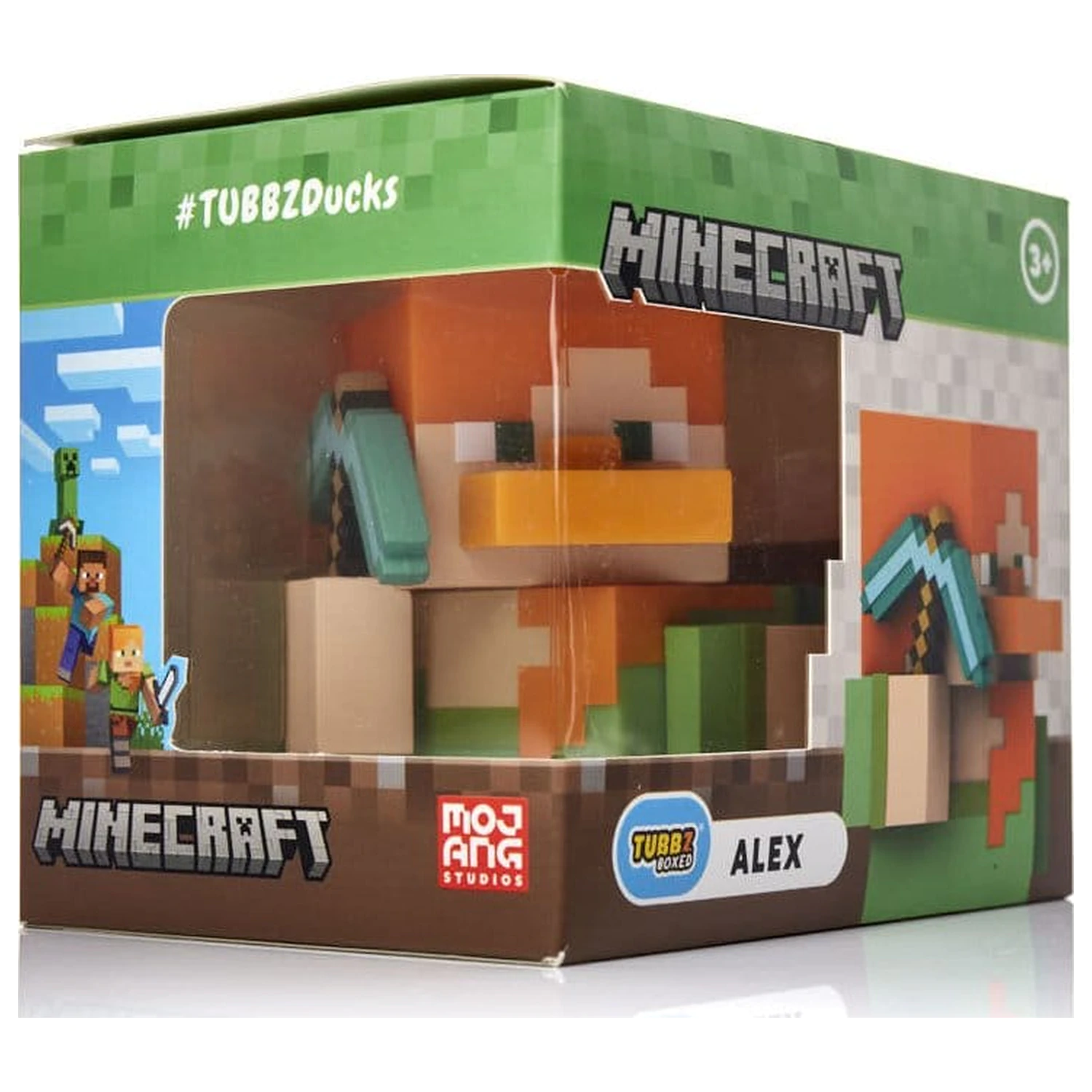 Minecraft Tubbz PVC figura Alex v škatli, izdaja 10 cm fotografija izdelka