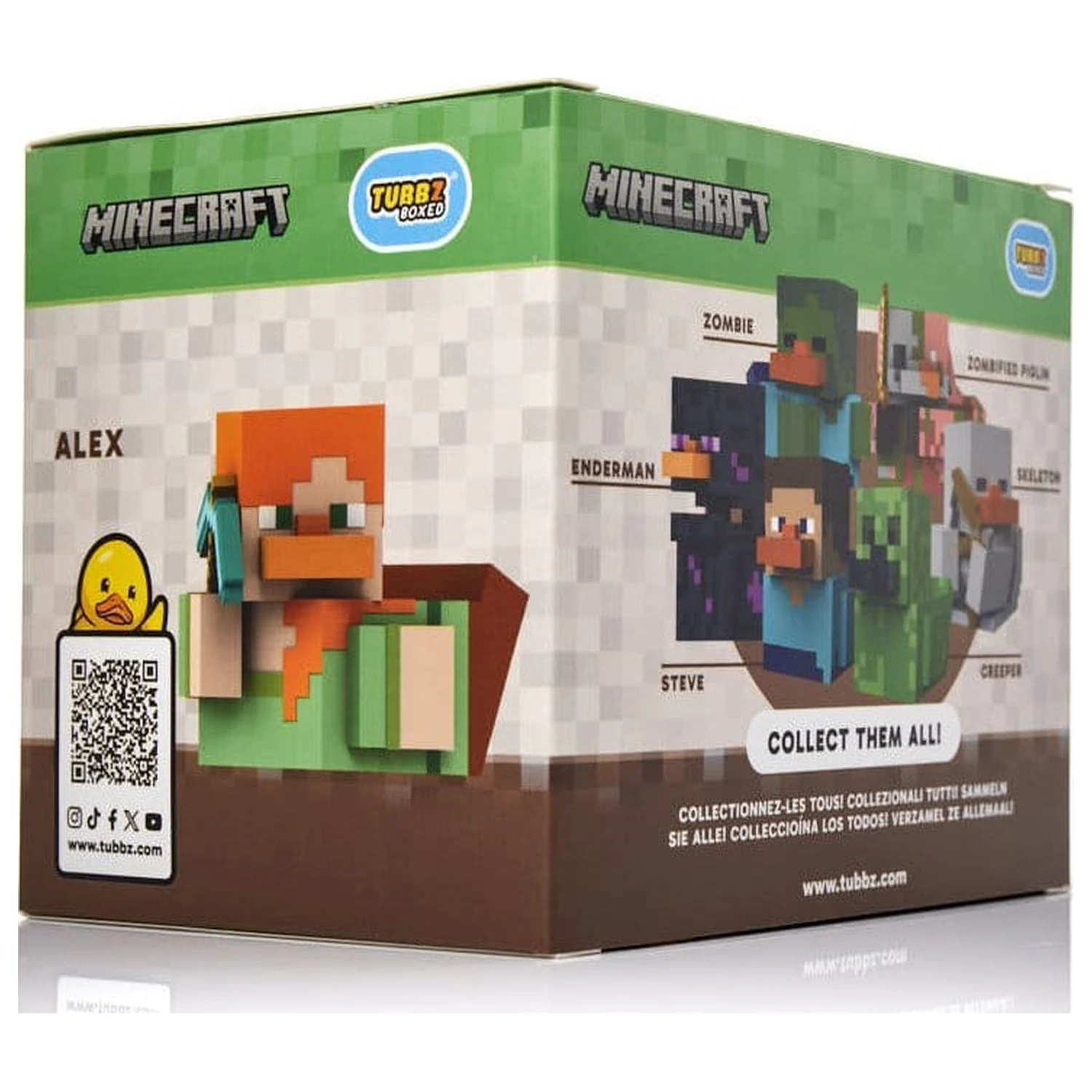 Minecraft Tubbz PVC figura Alex v škatli, izdaja 10 cm fotografija izdelka
