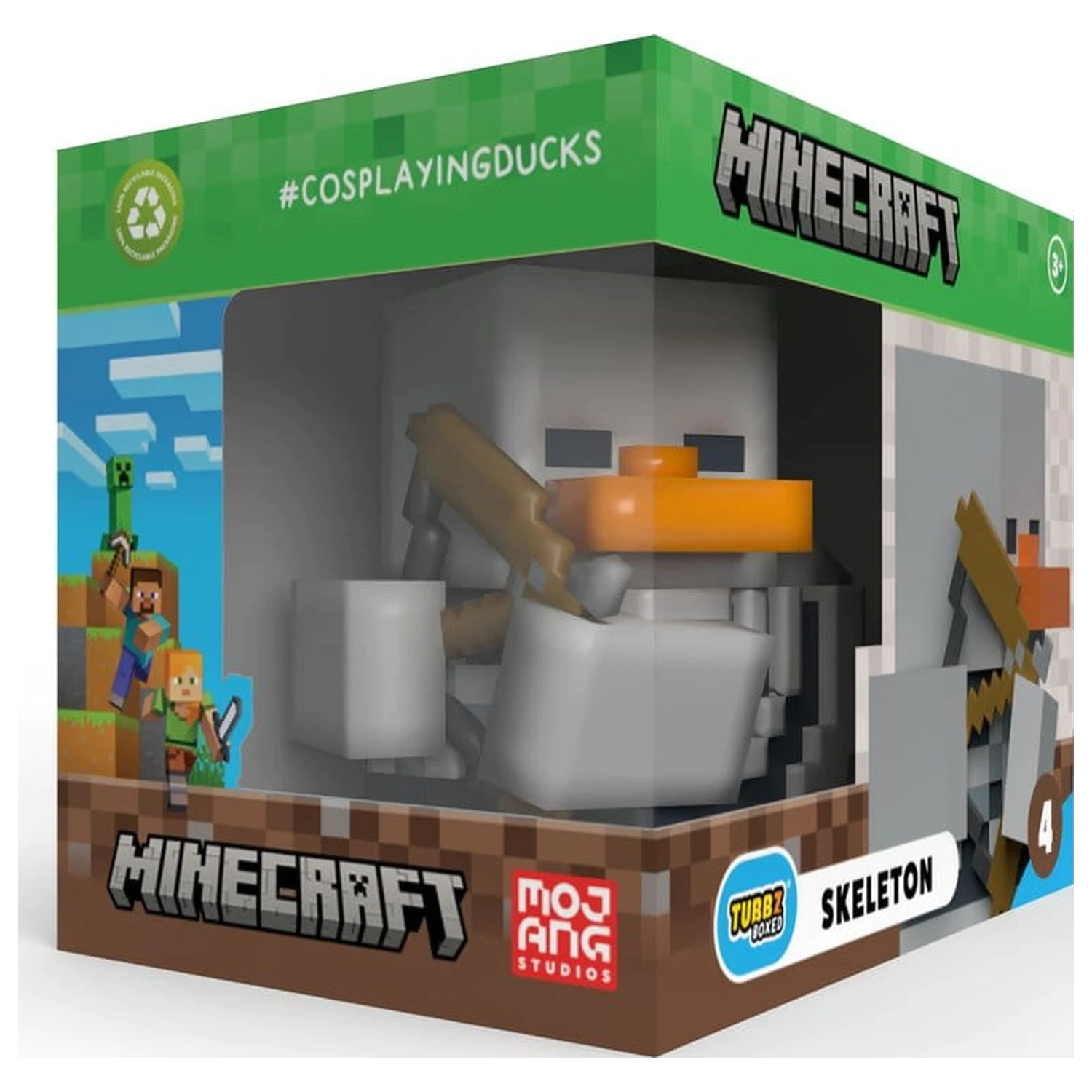 Minecraft Tubbz PVC figura okostnjak fotografija izdelka