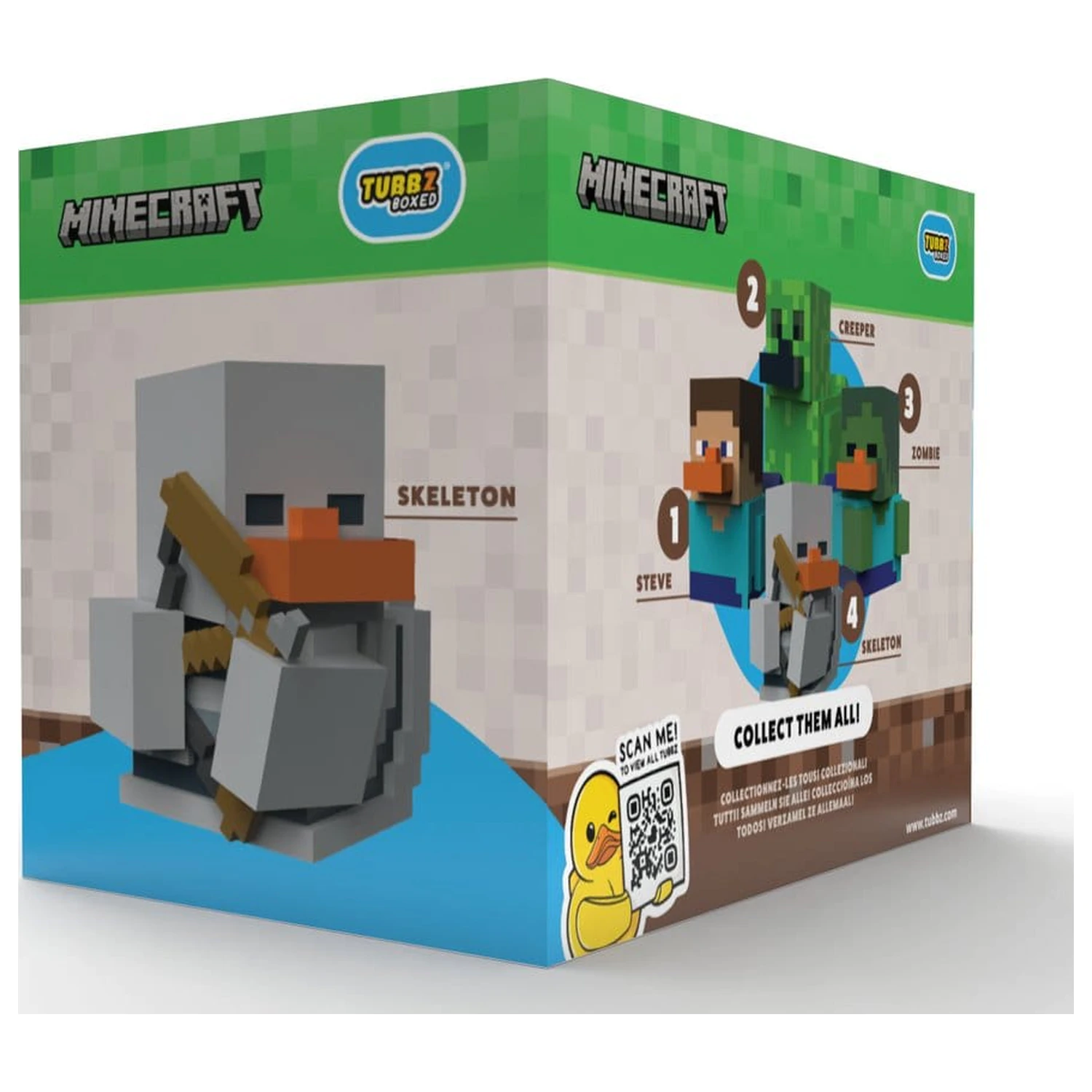 Minecraft Tubbz PVC figura okostnjak fotografija izdelka