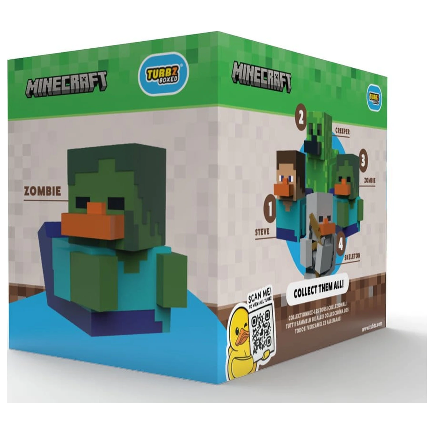 Minecraft Tubbz PVC figura Zombie fotografija izdelka