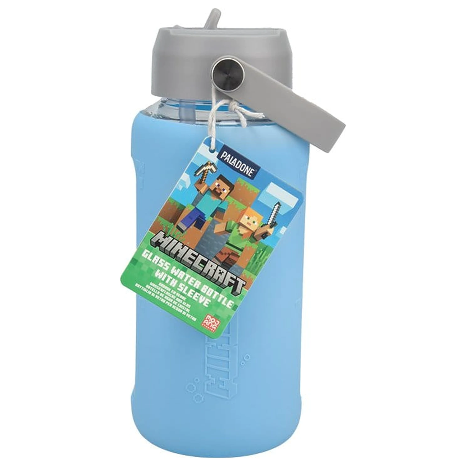 Minecraft Steklenica za vodo s tulcem fotografija izdelka