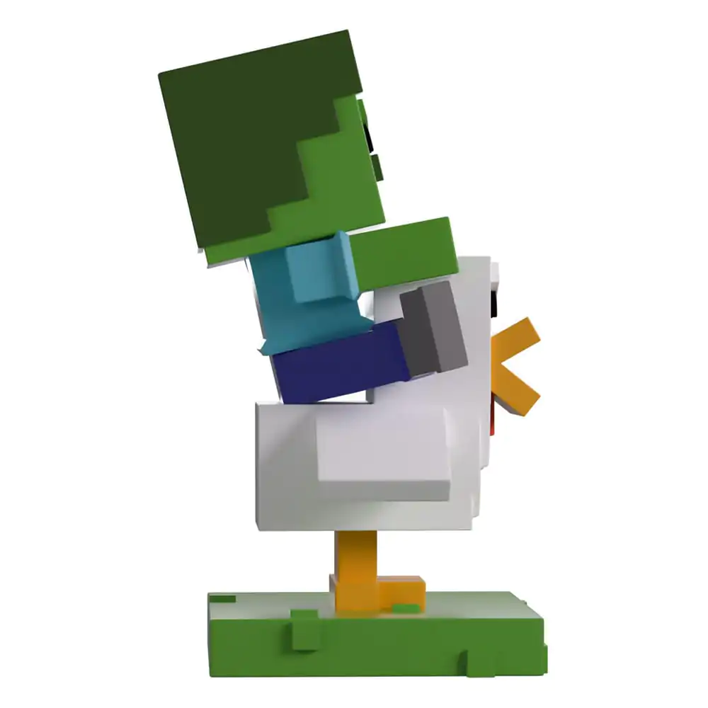Minecraft Vinilna Figura Chicken Jockey 12 cm fotografija izdelka