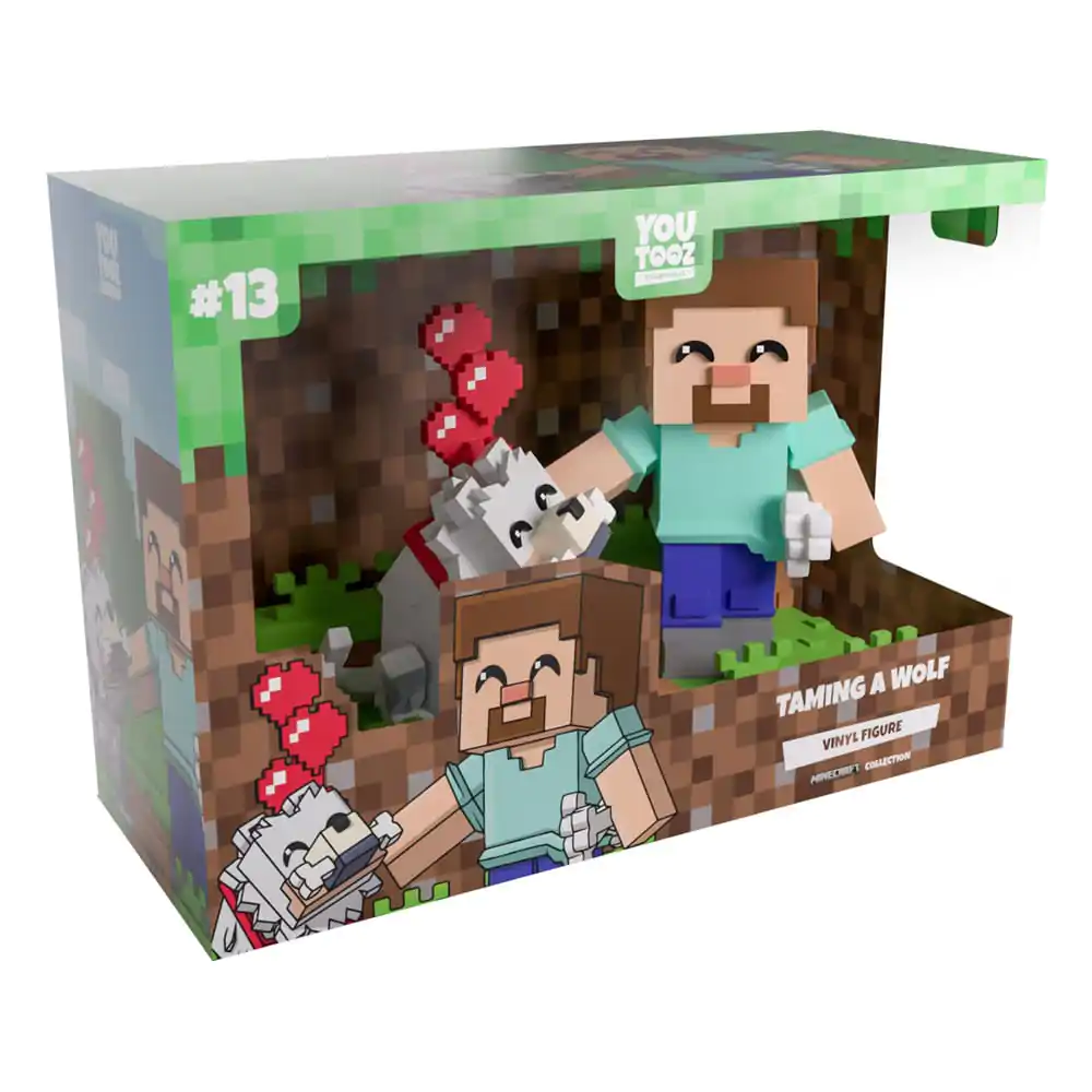 Minecraft Vinilna figura Ukrotitev volka 10 cm fotografija izdelka