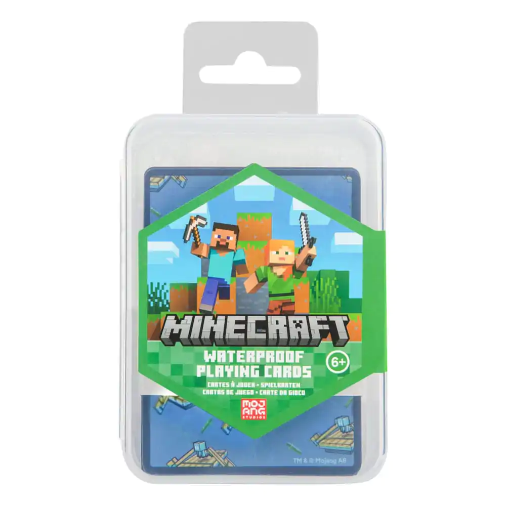 Minecraft Igralne karte Vodoodporne fotografija izdelka