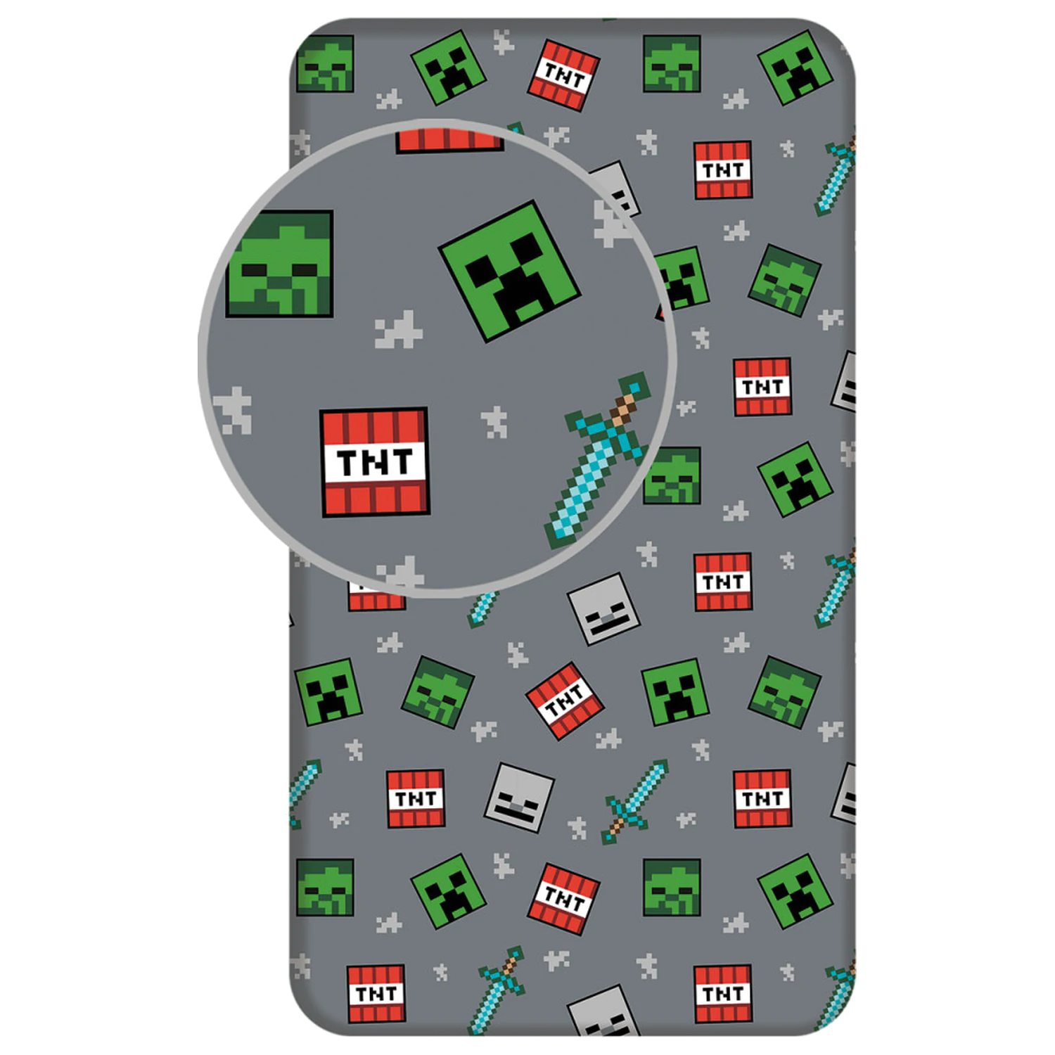 Minecraft We Got This Prevleka za rjuho 90x200 cm fotografija izdelka