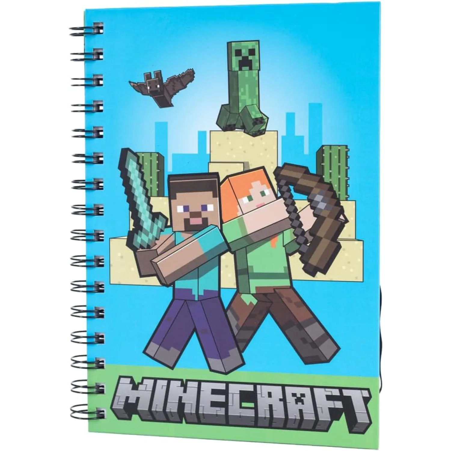 Minecraft spiralni blok A5 fotografija izdelka