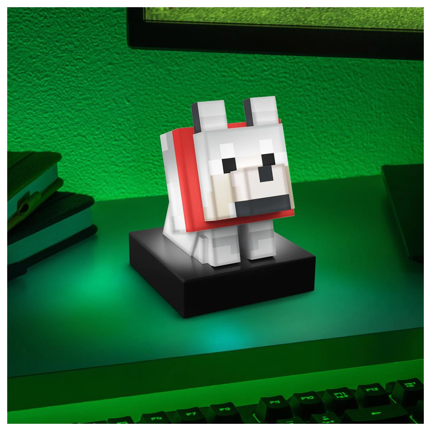 Minecraft Wolf Icon svetilka fotografija izdelka