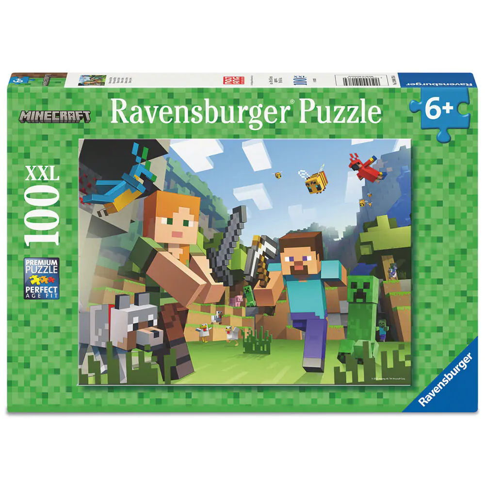 Minecraft XXL sestavljanka 100 kosov fotografija izdelka