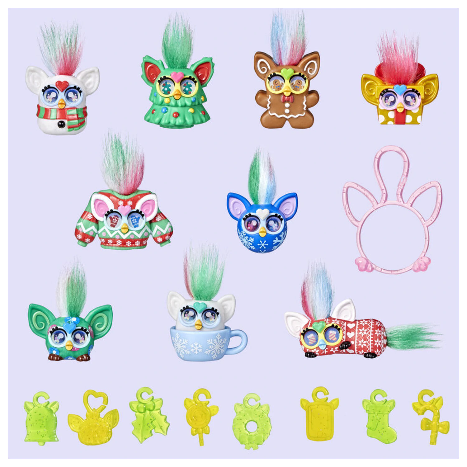 Mini Furby adventni koledar fotografija izdelka