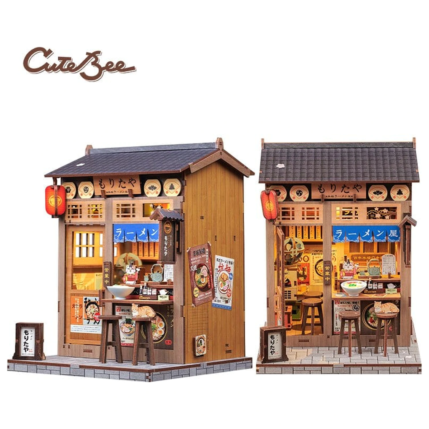 Komplet modelov za miniaturno hišo Morita-Ya 21 x 16 cm fotografija izdelka