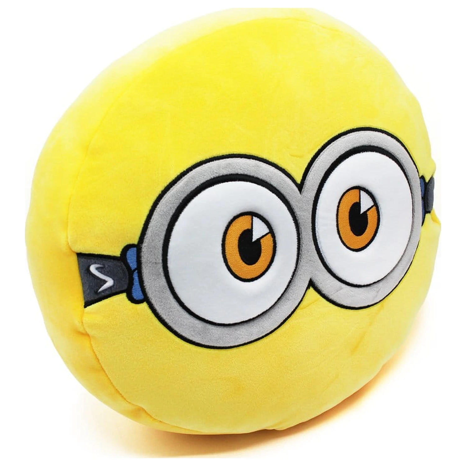 Minions 3 okrogla plišasta blazina z vezenjem 30x10x30 cm fotografija izdelka