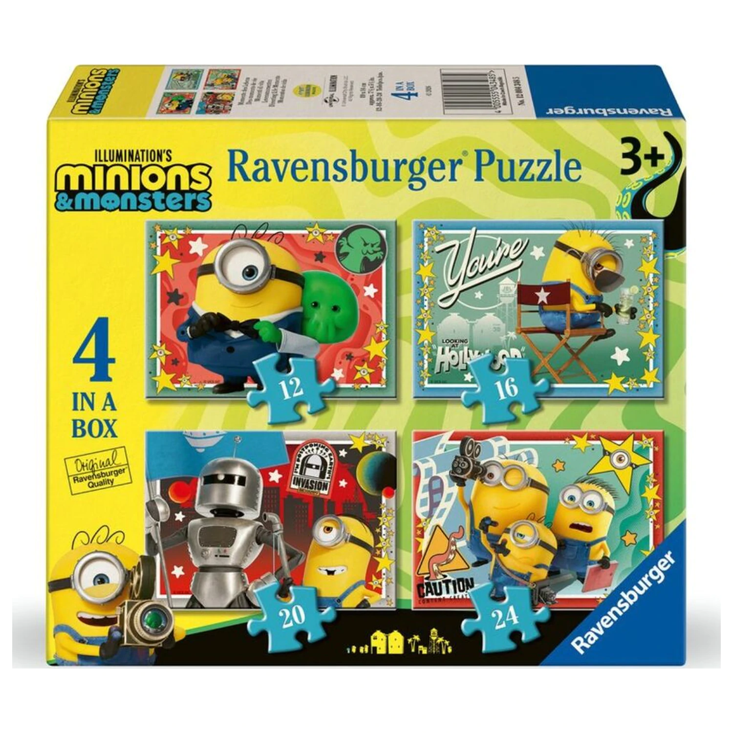 Minions 3 sestavljanka 12-16-20-24 kosov fotografija izdelka