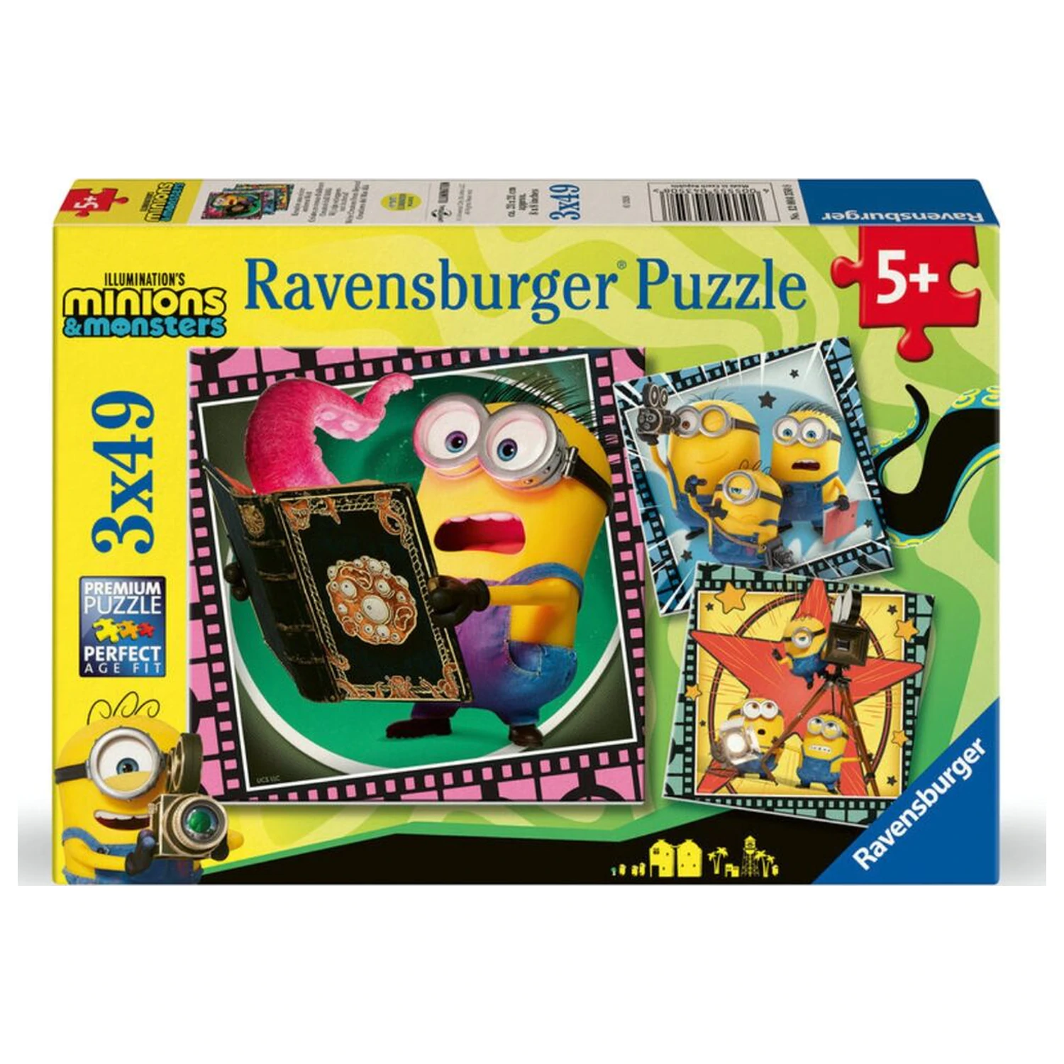 Minions 3 sestavljanka 3x49 kosov fotografija izdelka