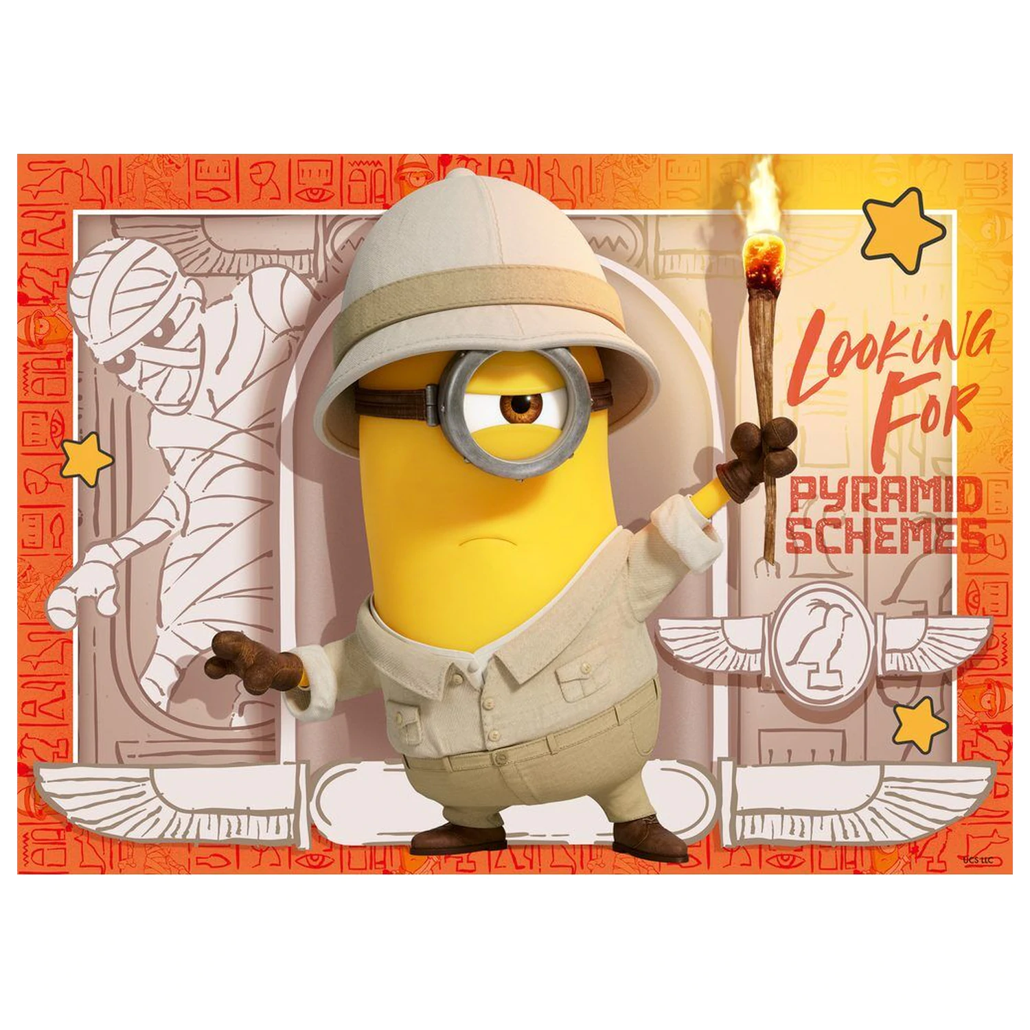 Minions 3 sestavljanke 4x100 kosov fotografija izdelka