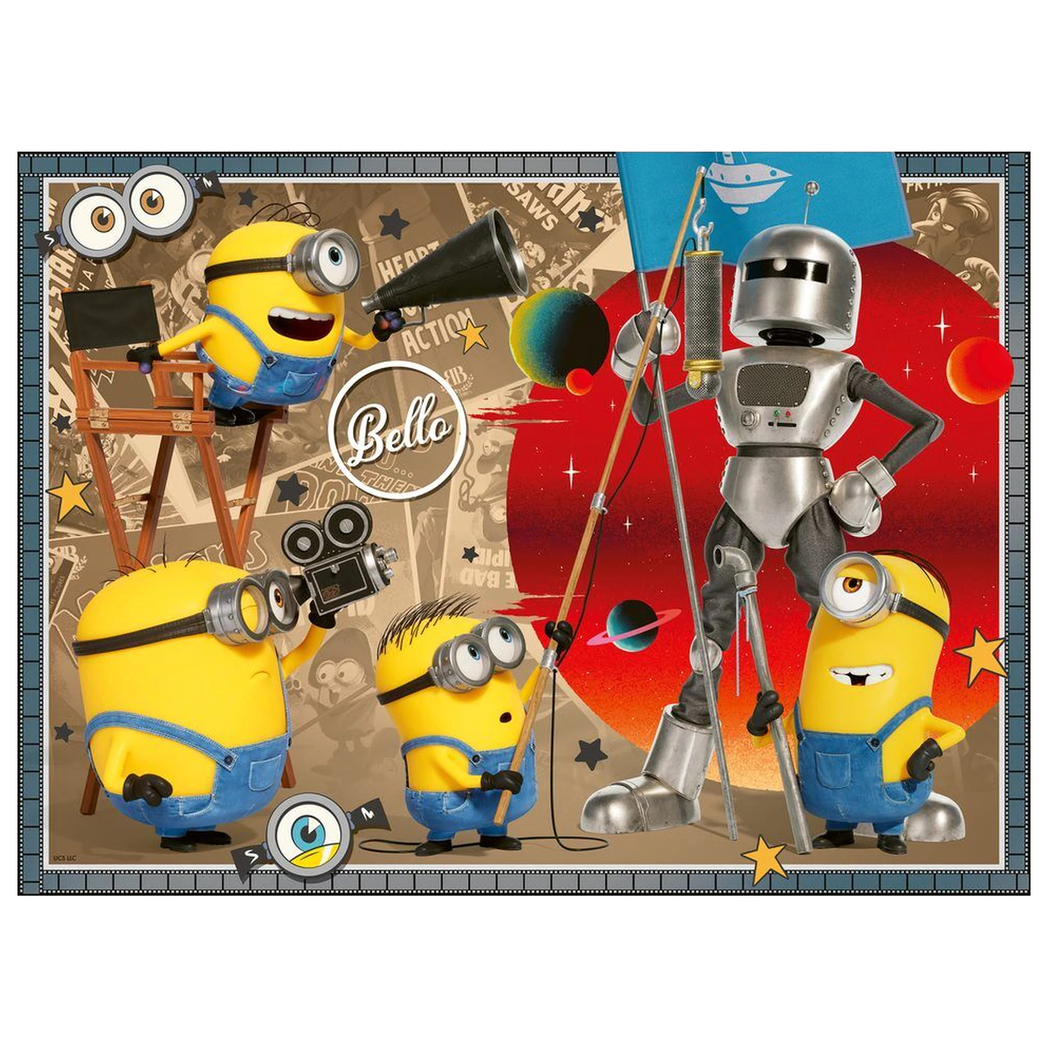 Minions 3 XXL sestavljanka 150 kosov fotografija izdelka
