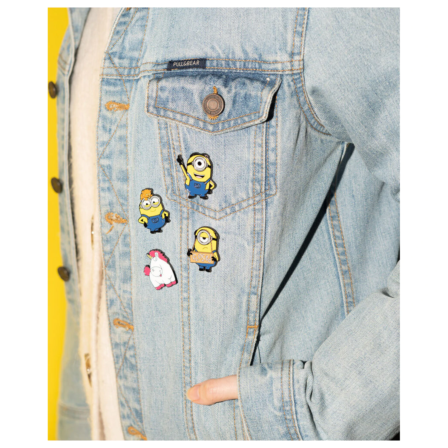 Minions komplet 4 pinov fotografija izdelka