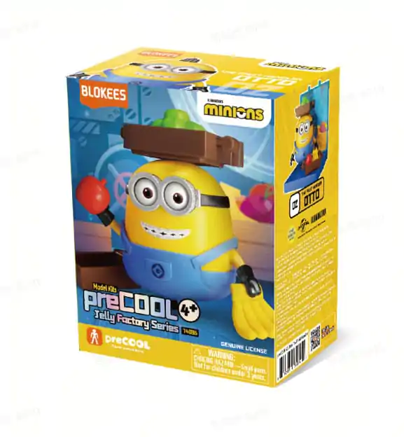 Minions Blokees PreCool Jelly Factory Series 1 plastični model komplet 02 Otto the Fruit handler fotografija izdelka