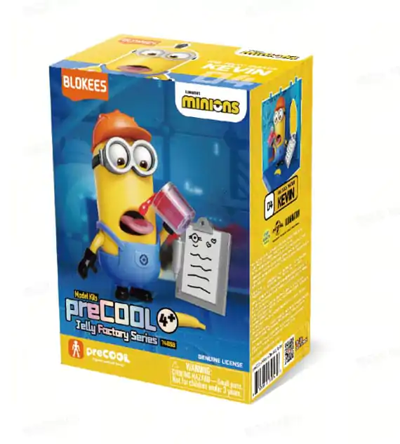 Minions Blokees PreCool Jelly Factory Series 1 Plastični Model Komplet 04 Kevin the Jelly Taster fotografija izdelka