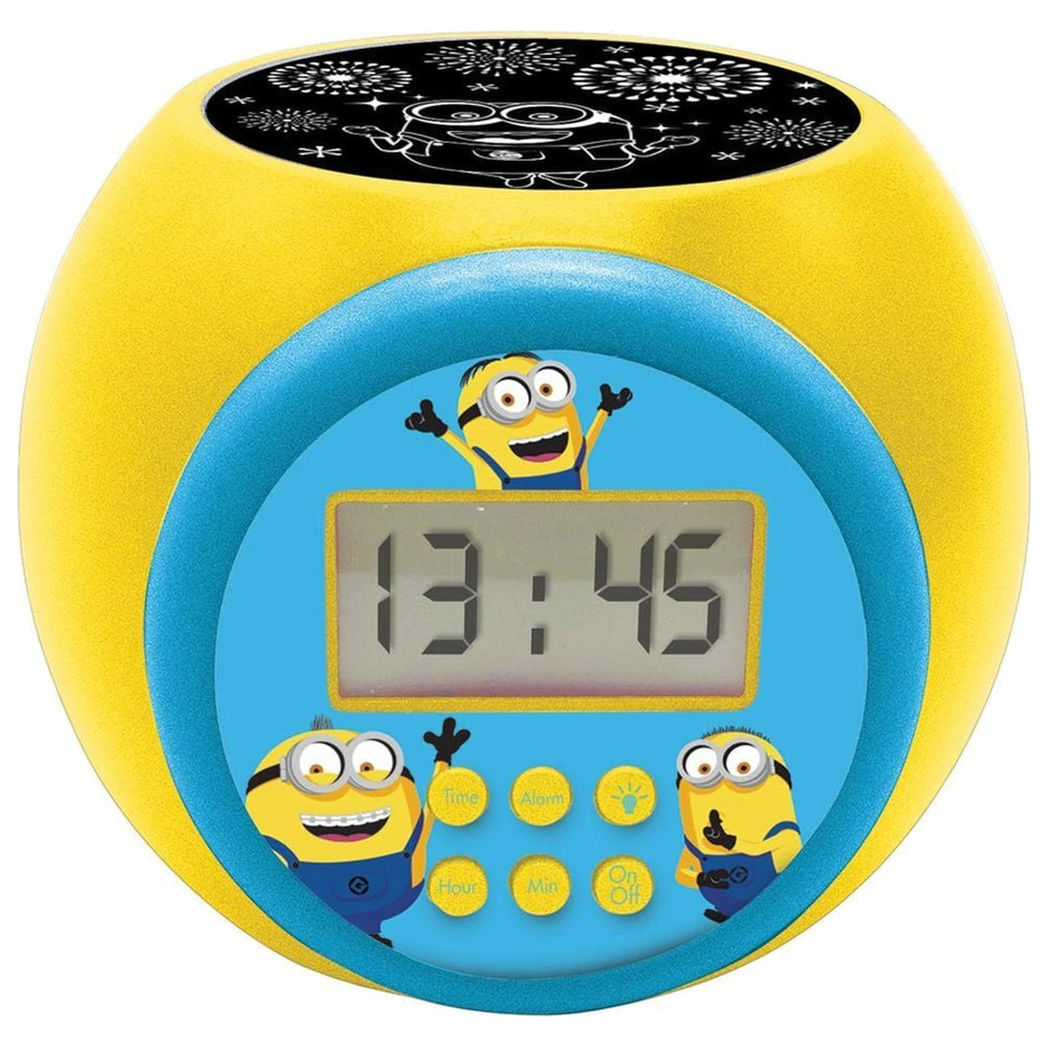 Minions projektorska budilka fotografija izdelka