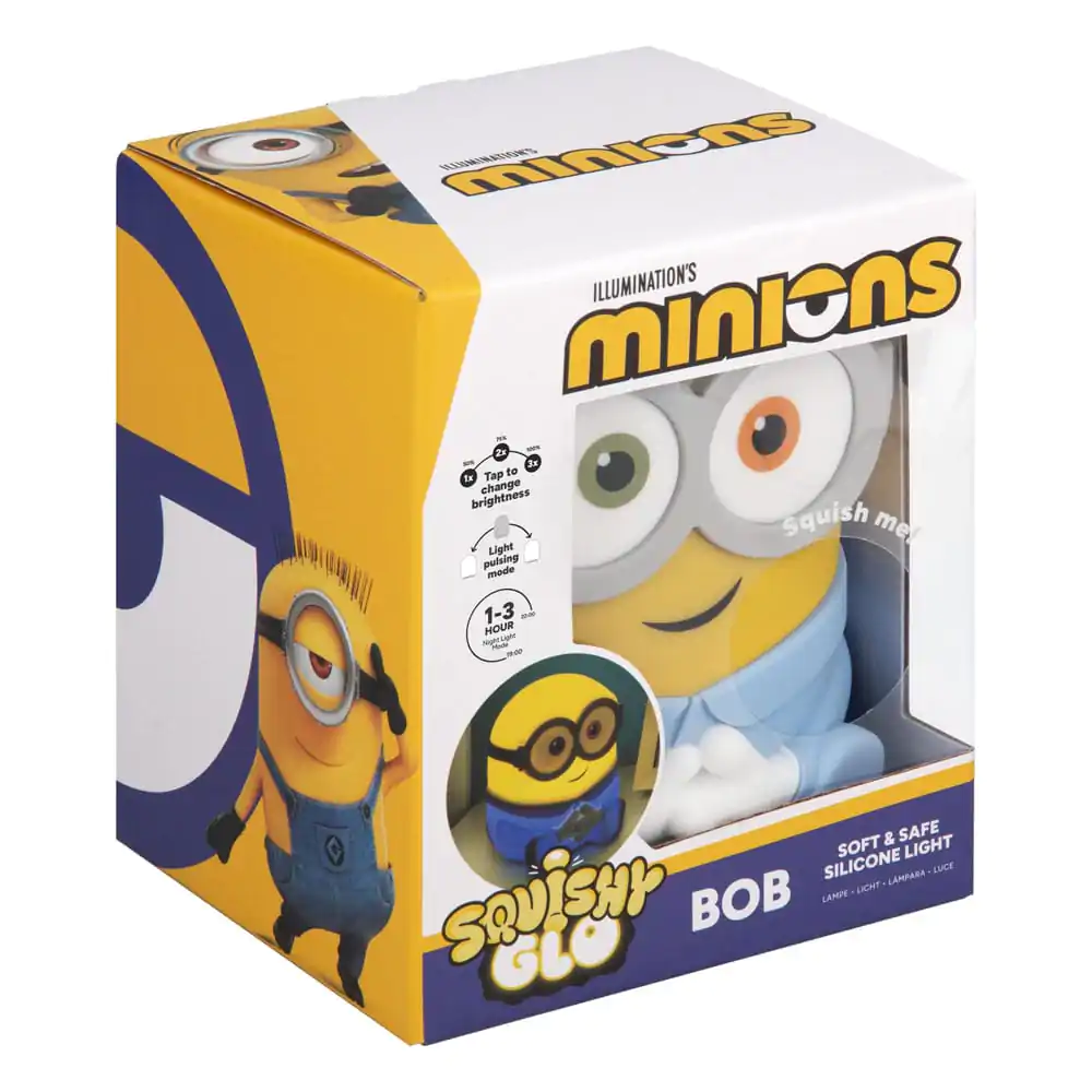 Minions Squishy Svetleča Silikonska Lučka Bob 15 cm fotografija izdelka