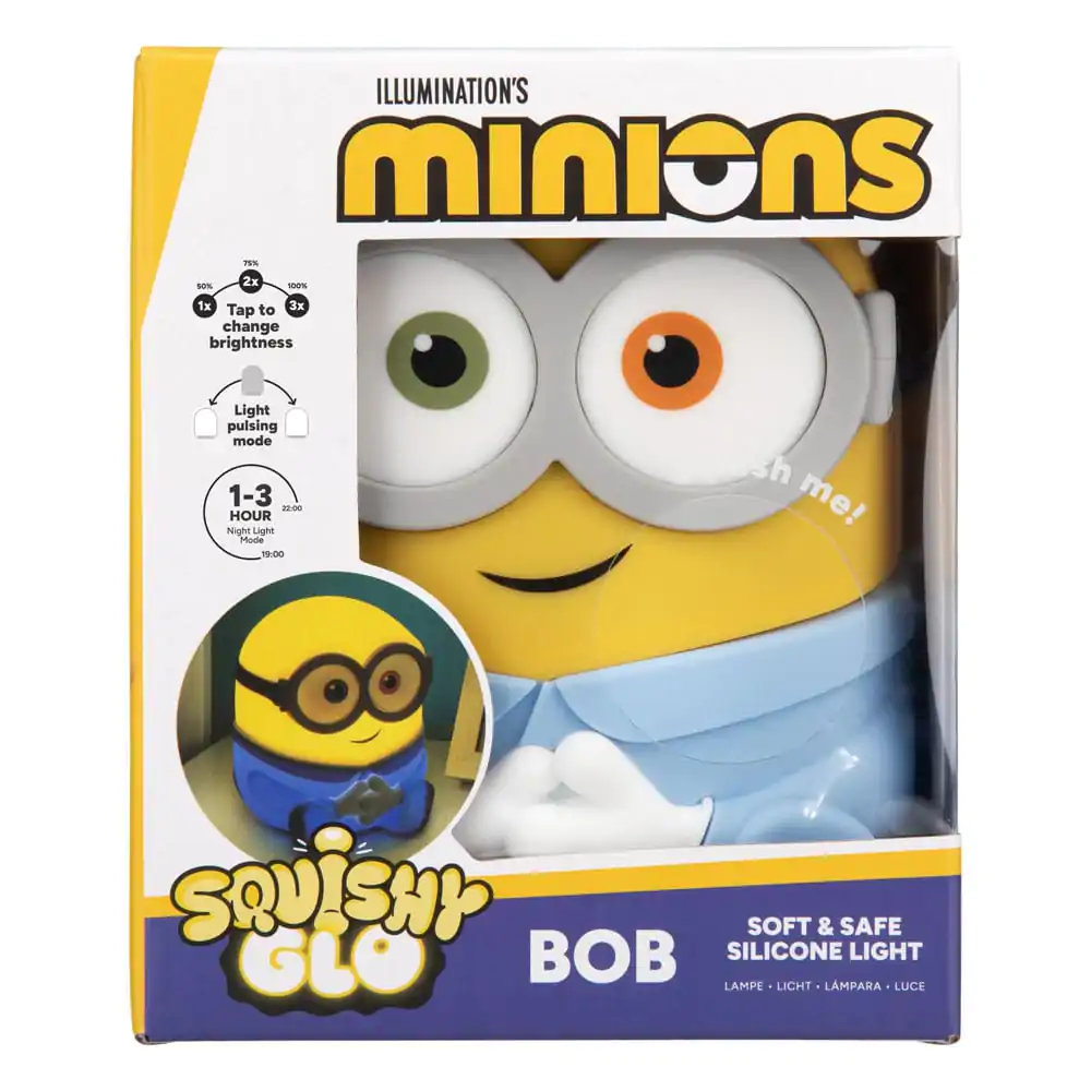 Minions Squishy Svetleča Silikonska Lučka Bob 15 cm fotografija izdelka