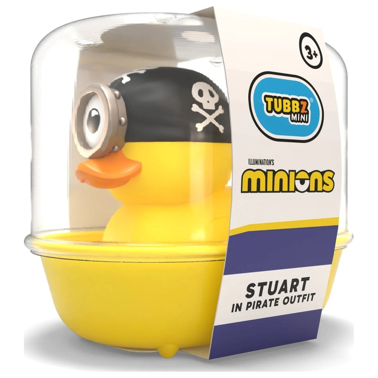 Minions Tubbz Mini PVC figura Stuart in Pirate Outfit 5 cm fotografija izdelka