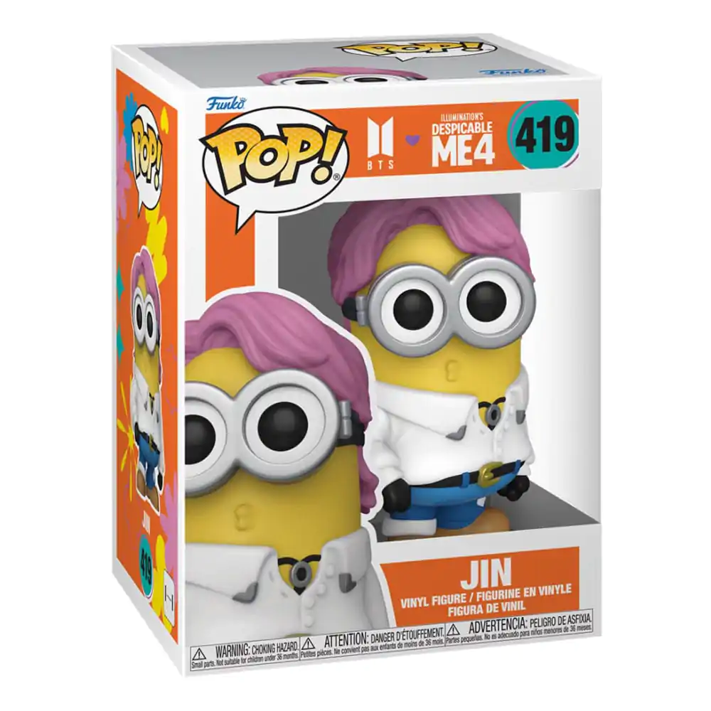 Minions x BTS Funko POP! Rocks Vinilna Figura Jin 9 cm fotografija izdelka