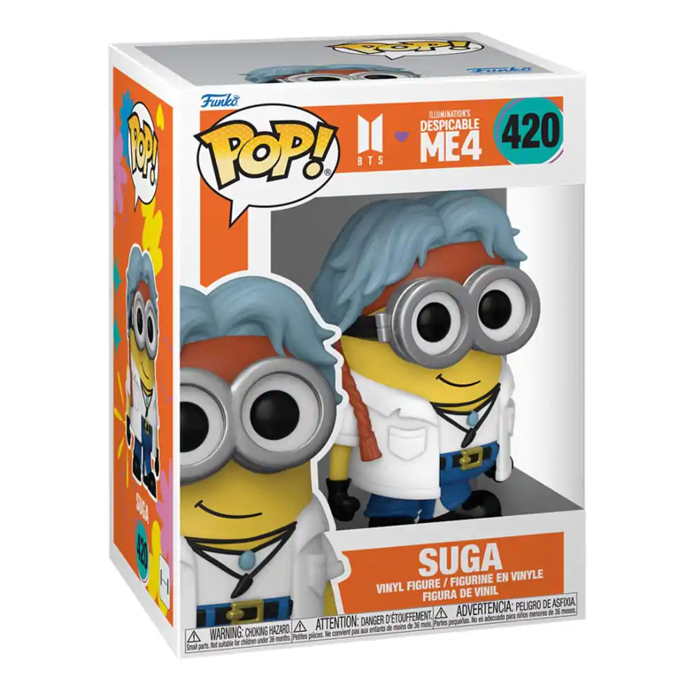 Minions x BTS Funko POP! Rocks Vinil Figura SUGA 9 cm fotografija izdelka