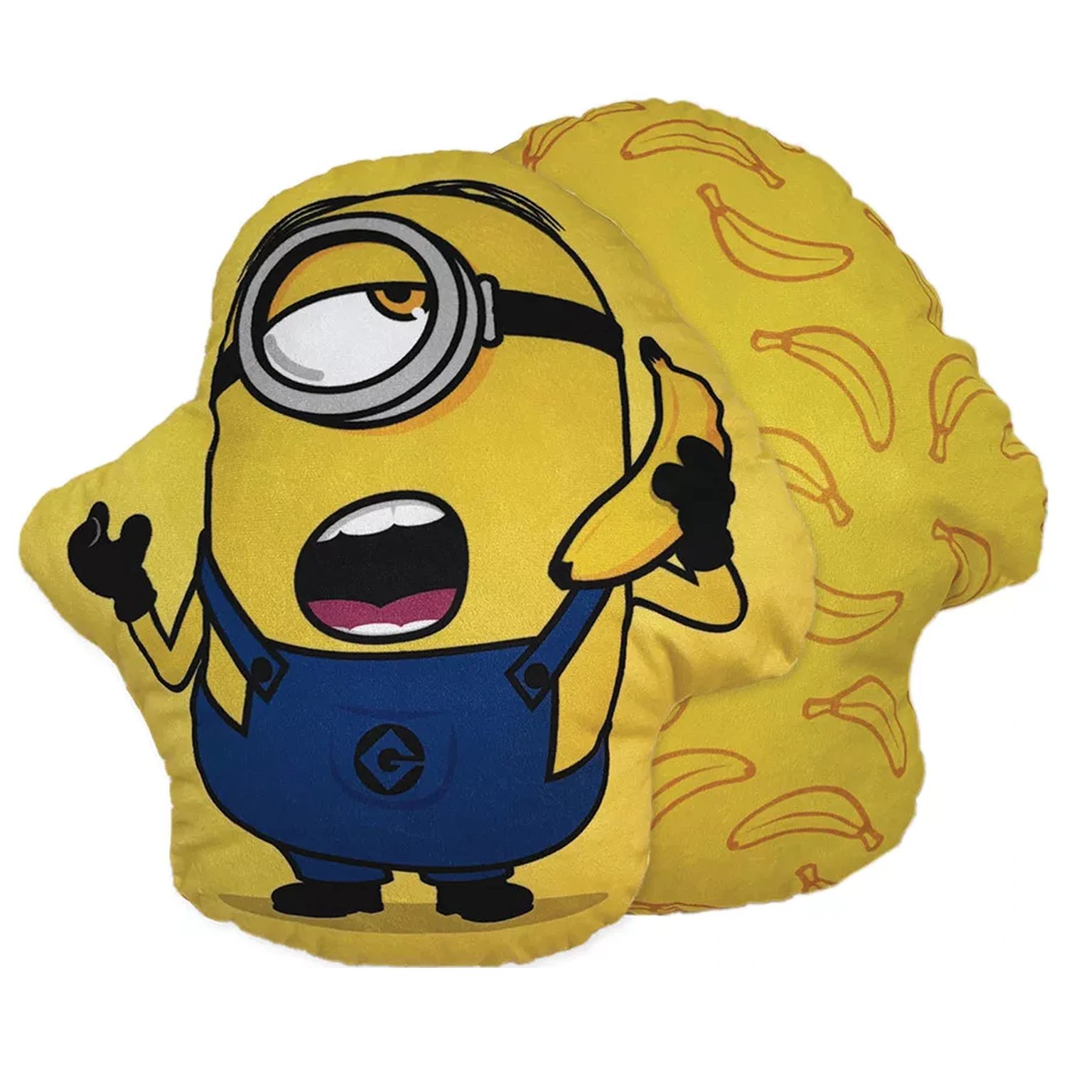 Minions Banana Calling Shaped Vzglavnik, dekorativni vzglavnik 35x33 cm fotografija izdelka