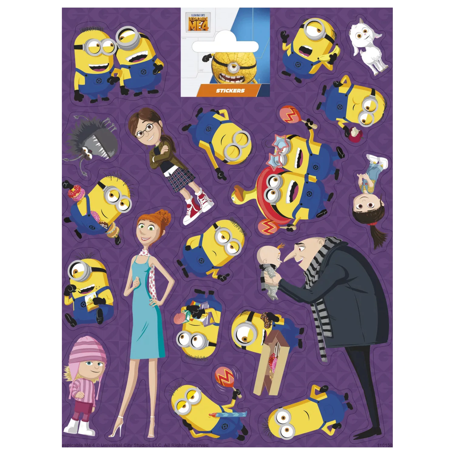 Minions Family nalepka fotografija izdelka