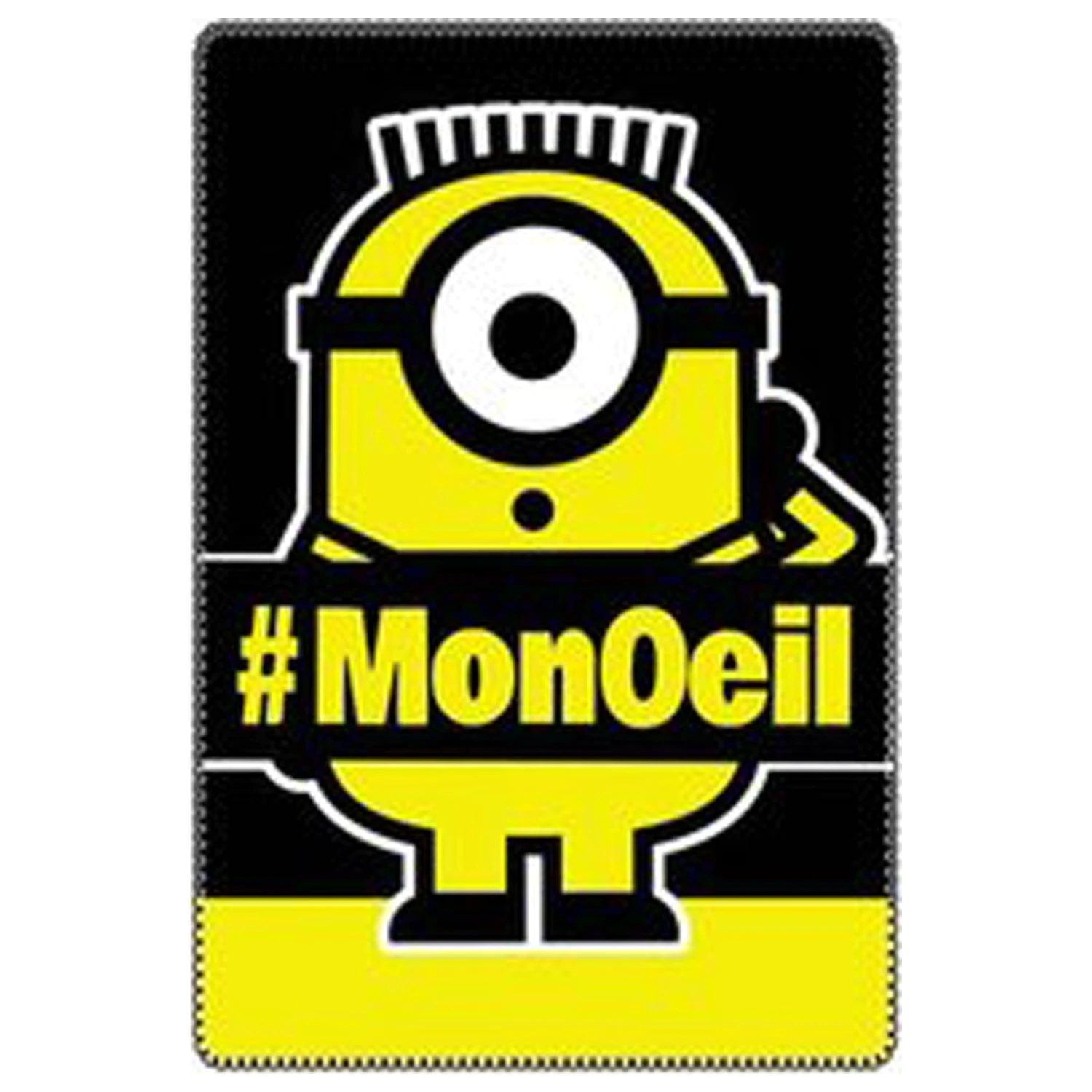 Minions Monoeil flis odeja fotografija izdelka