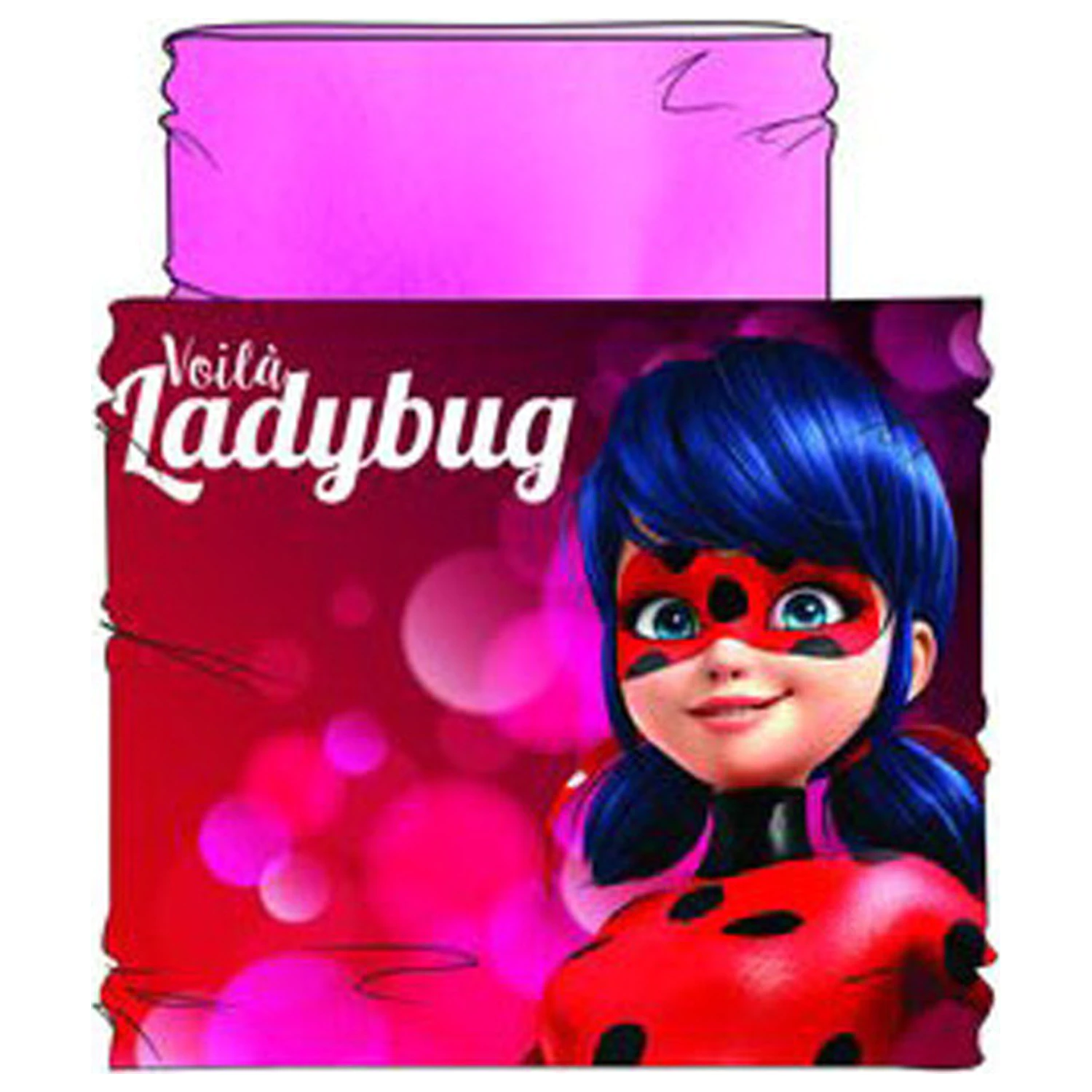 Miraculous Ladybug Power Pink otroški šal, snood fotografija izdelka