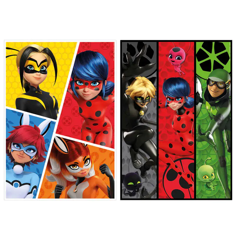 Miraculous Ladybug sestavljanka 2x100 kosov fotografija izdelka