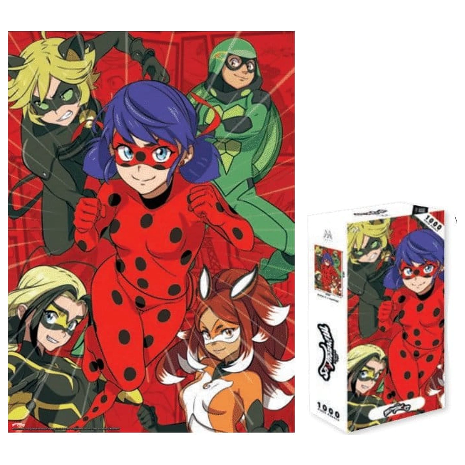 Miraculous (Manga Style) sestavljanka (1000 kosov) fotografija izdelka