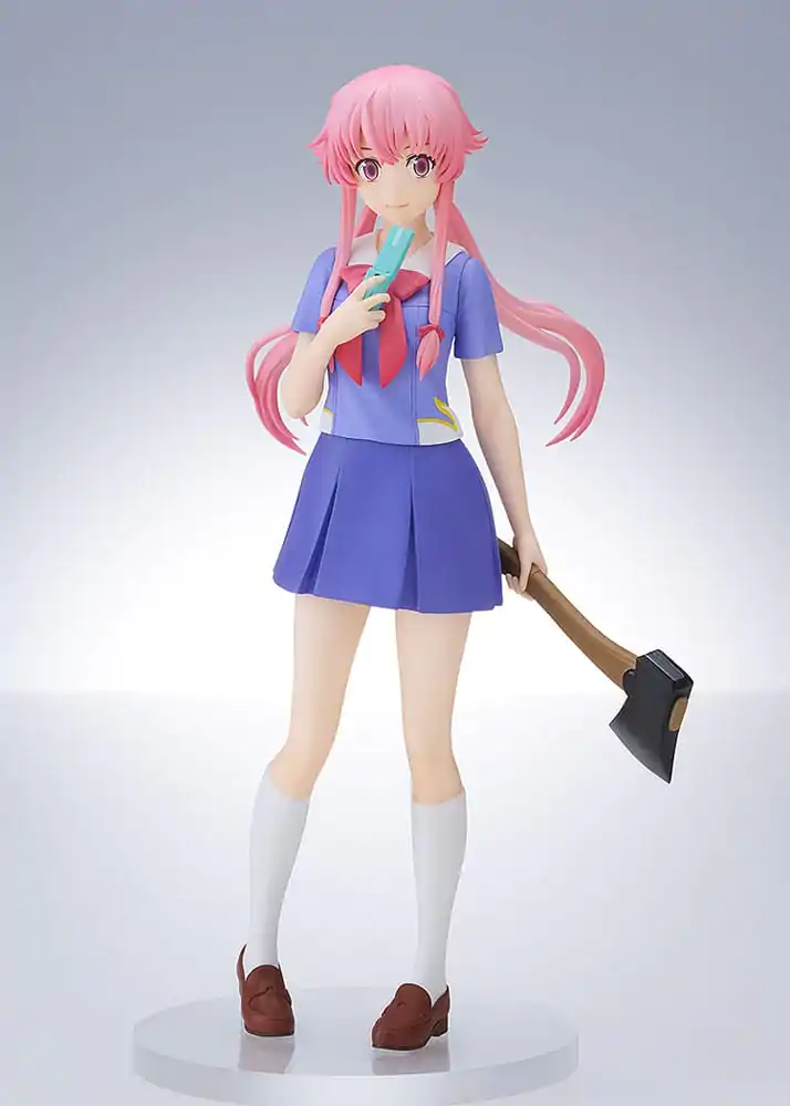 Mirai Nikki Pop Up Parade PVC Kip Yuno Gasai 17 cm fotografija izdelka